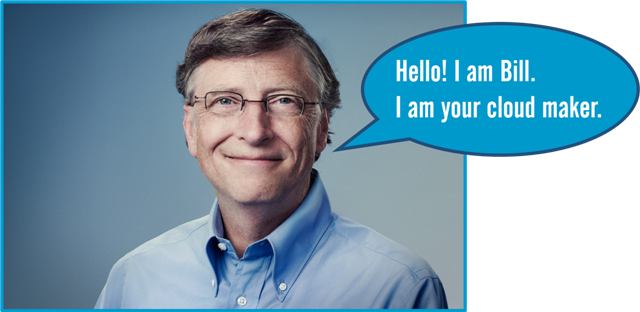 Bill Gates Cloud Maker Statement PNG image