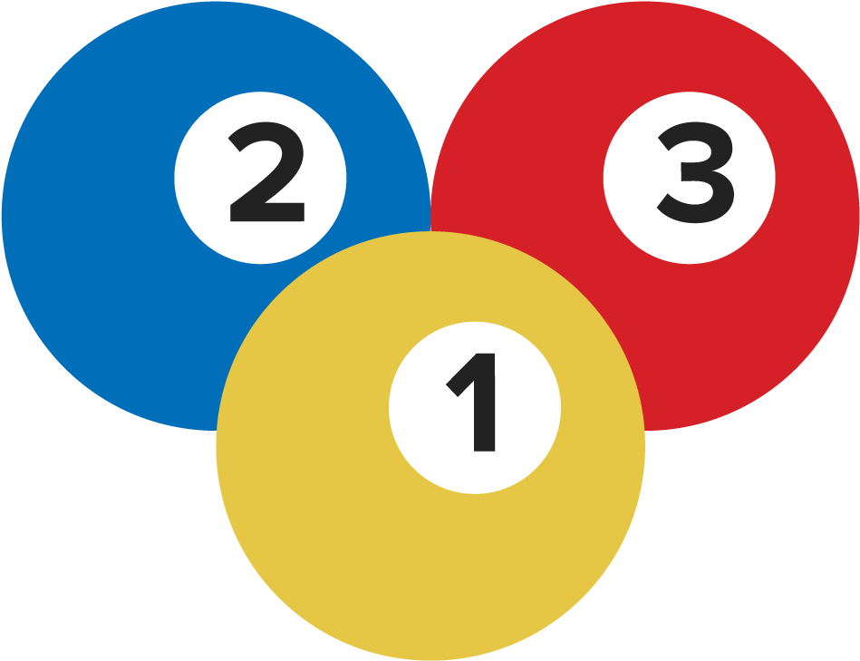 Billiard Balls Numbers123 PNG image