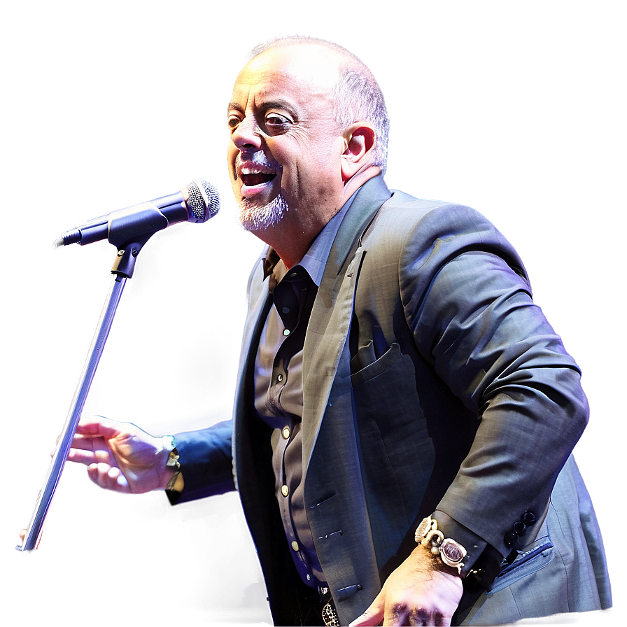 Billy Joel Candid Performance Png 06252024 PNG image