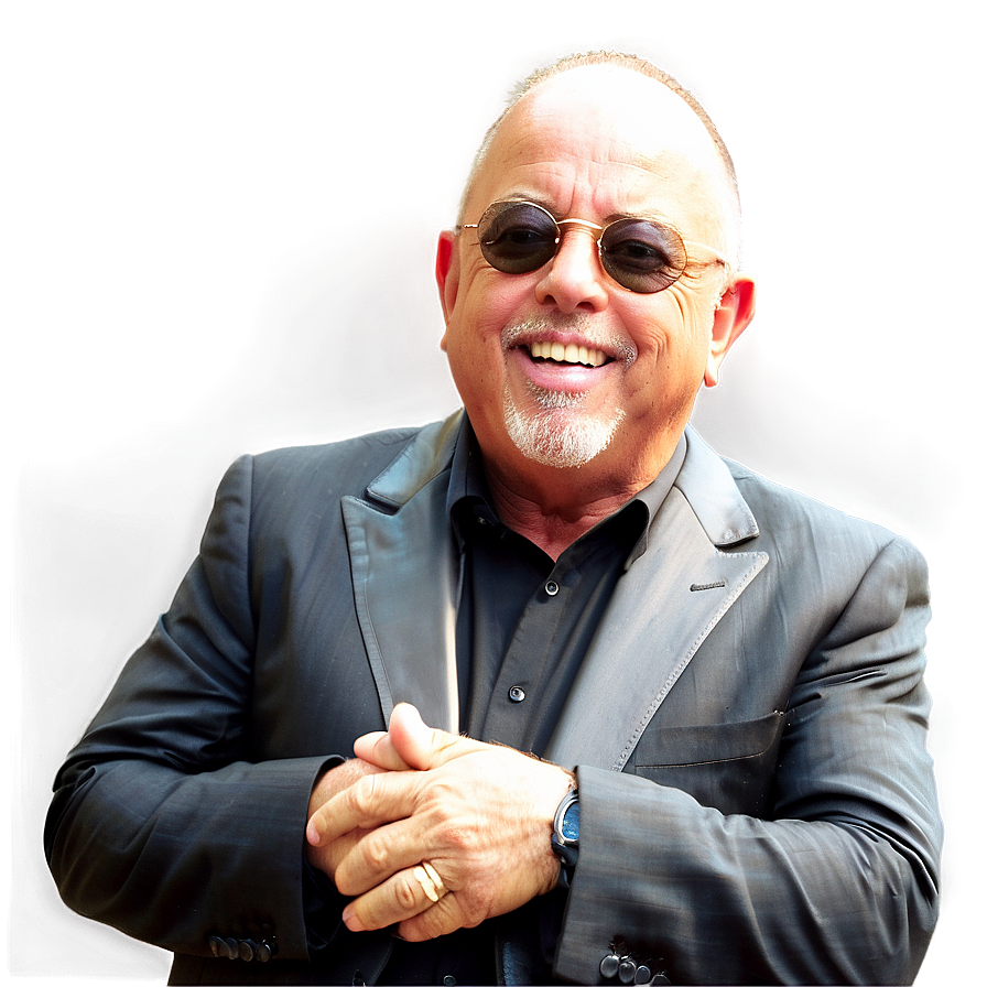 Billy Joel Candid Shot Png Oij PNG image