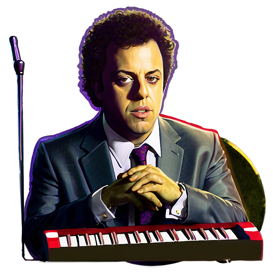 Billy Joel Fan Art Png Goi57 PNG image