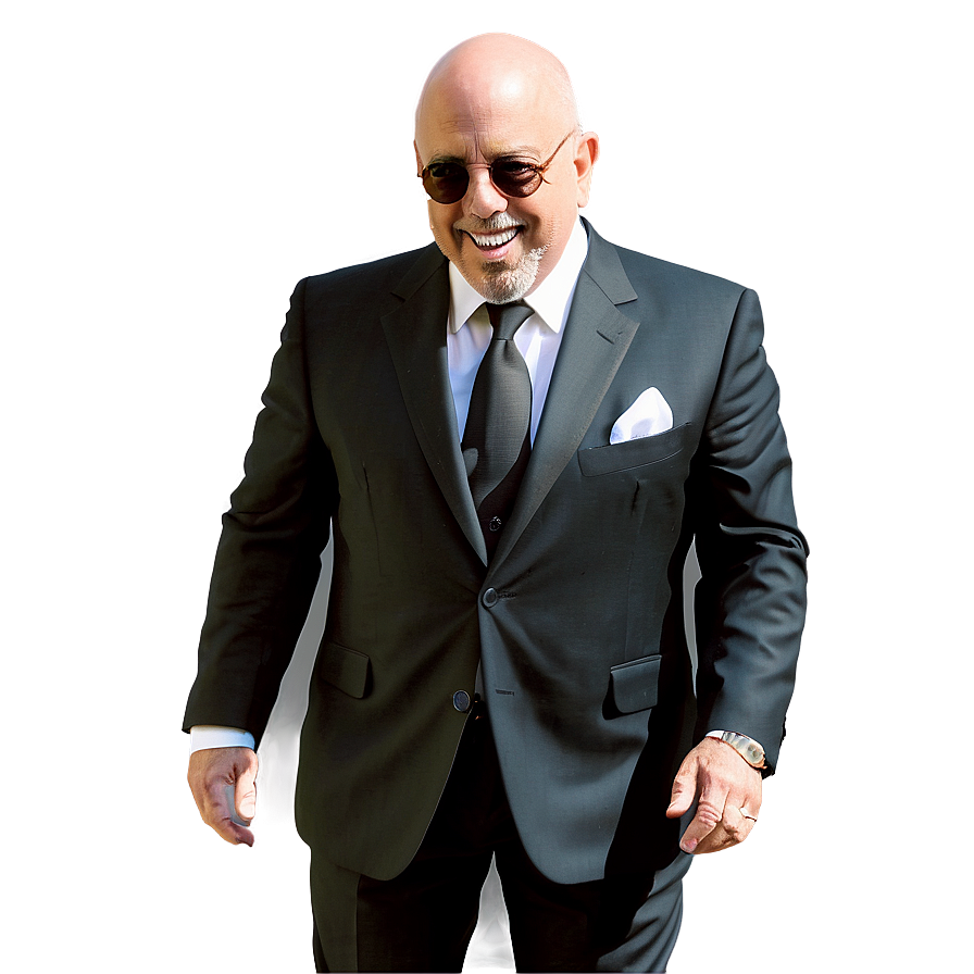 Billy Joel In A Suit Png Tqd PNG image