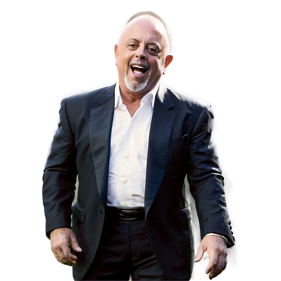 Billy Joel In Action Png 1 PNG image