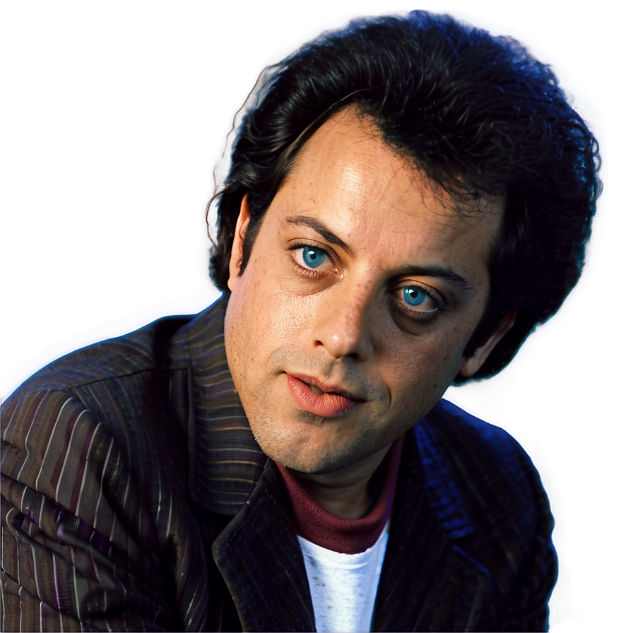 Billy Joel In The 70s Png 06252024 PNG image