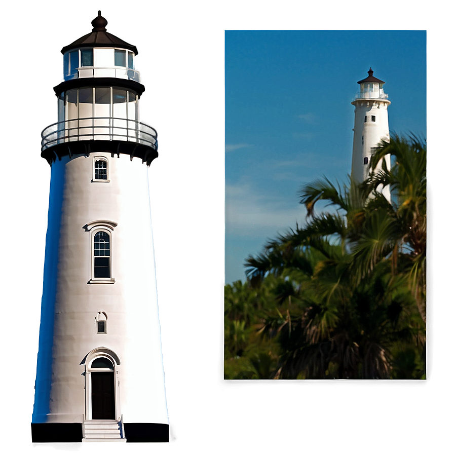 Biloxi Lighthouse Mississippi Png 36 PNG image