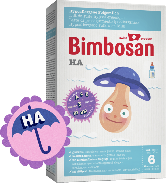 Bimbosan Hypoallergenic Followon Milk Carton PNG image