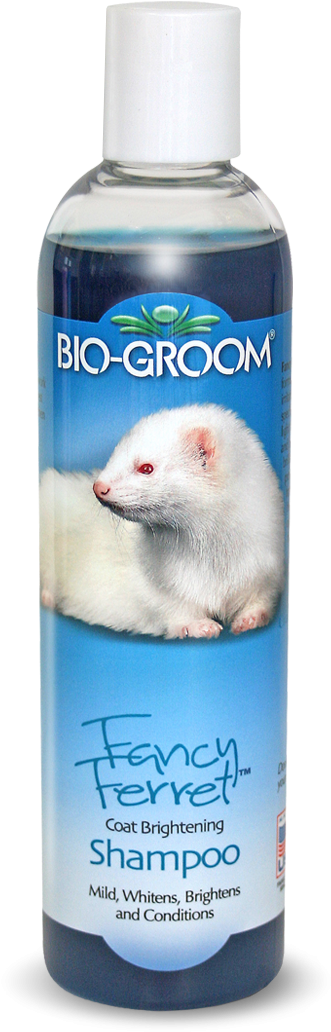 Bio Groom Fancy Ferret Shampoo Bottle PNG image