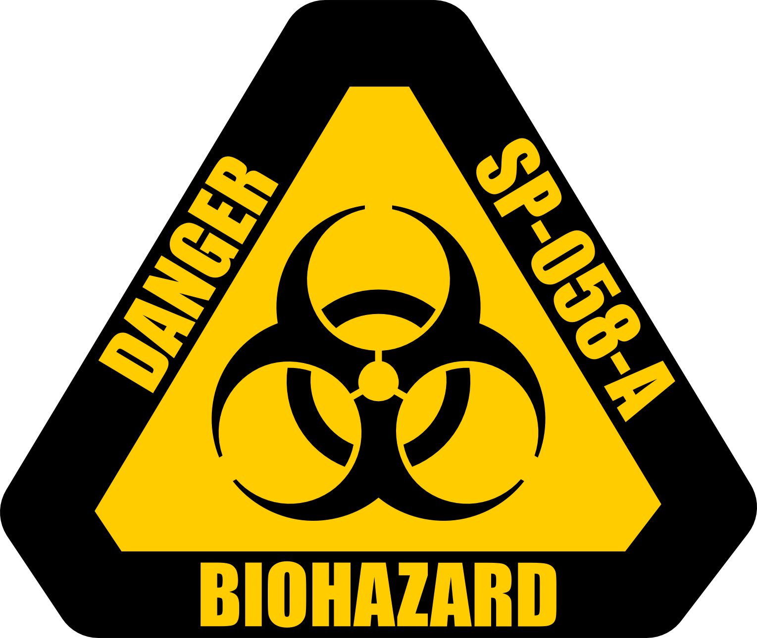 Biohazard Symbol Warning Sign S P0584 A PNG image