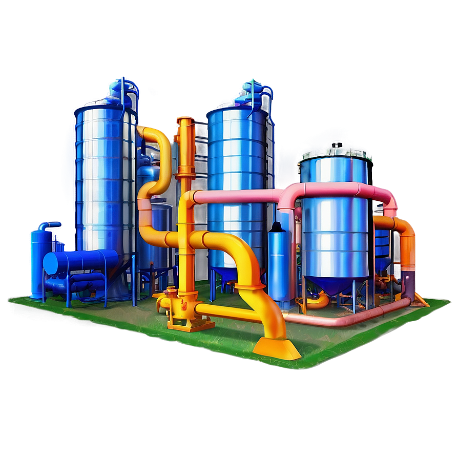 Biomass Energy Plant Png 06132024 PNG image