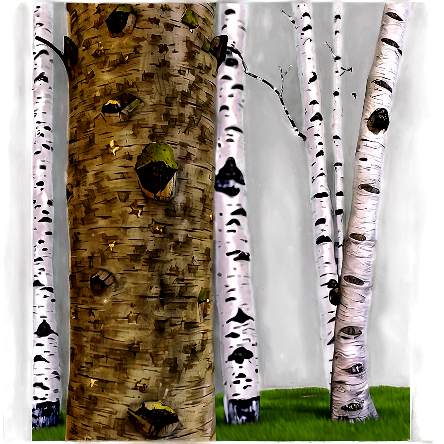 Birch Tree Trunk Png Wrv56 PNG image