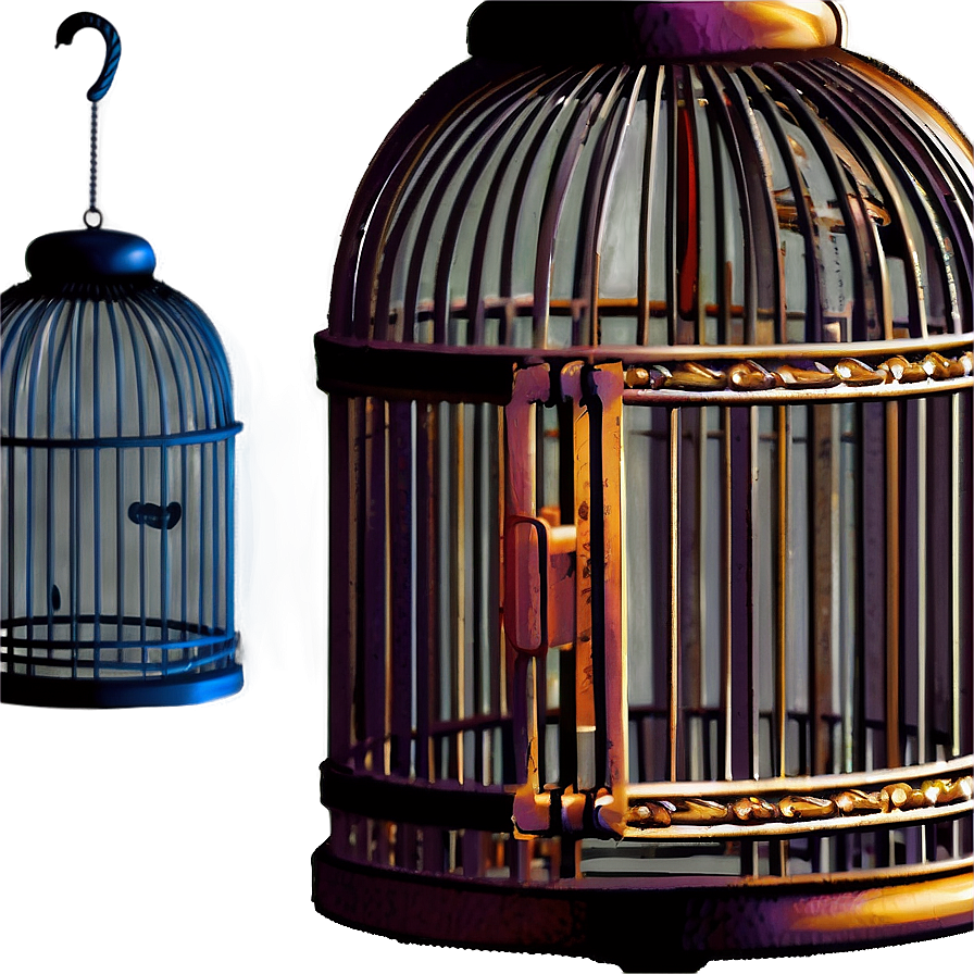 Bird Cage Background Png 06122024 PNG image