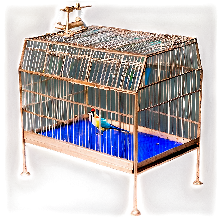 Bird Cage On Stand Png Cug95 PNG image