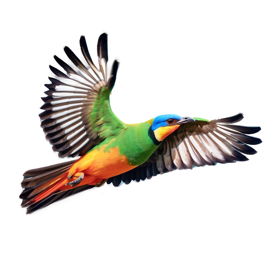 Bird Flock Flying Png Qwl PNG image