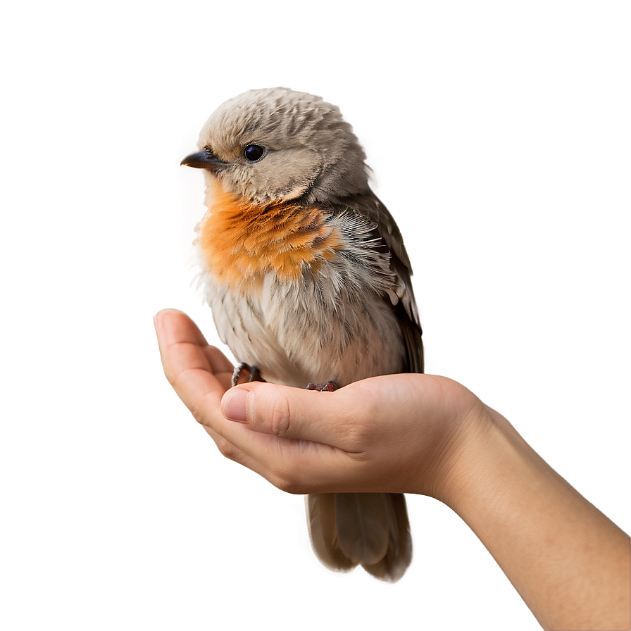 Bird In Hand Png Usl51 PNG image