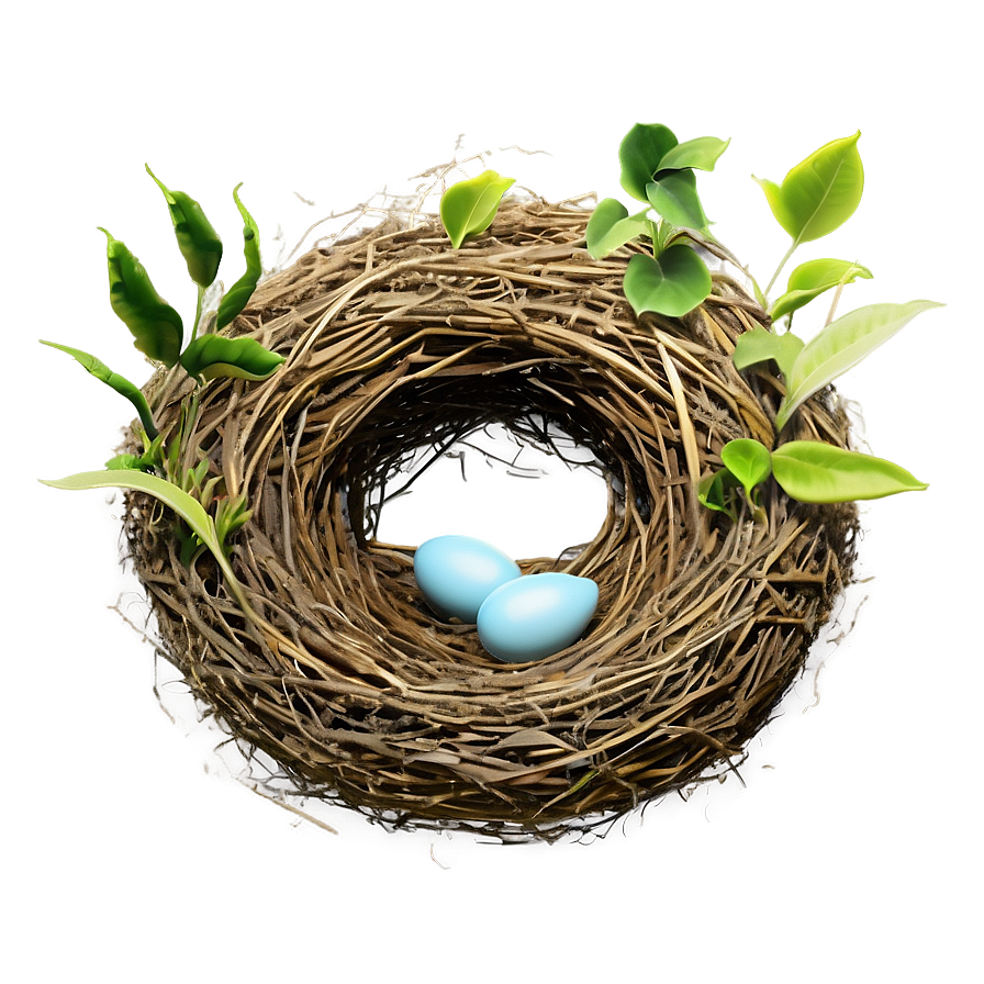 Bird Nest In Foliage Png 58 PNG image