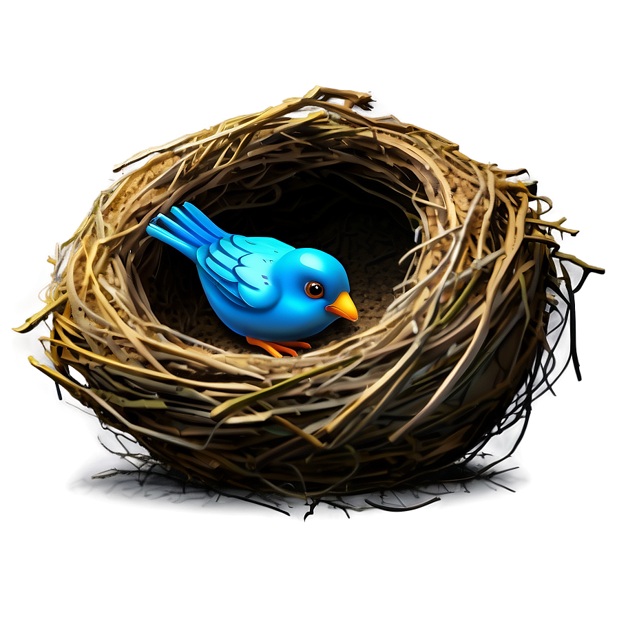 Bird Nest On Ground Png 64 PNG image