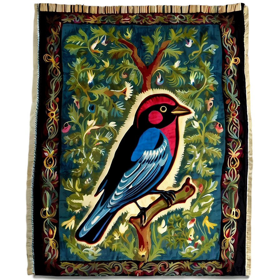 Bird Tapestry Png 95 PNG image