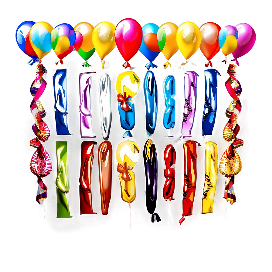 Birthday Balloon Background Png 06272024 PNG image