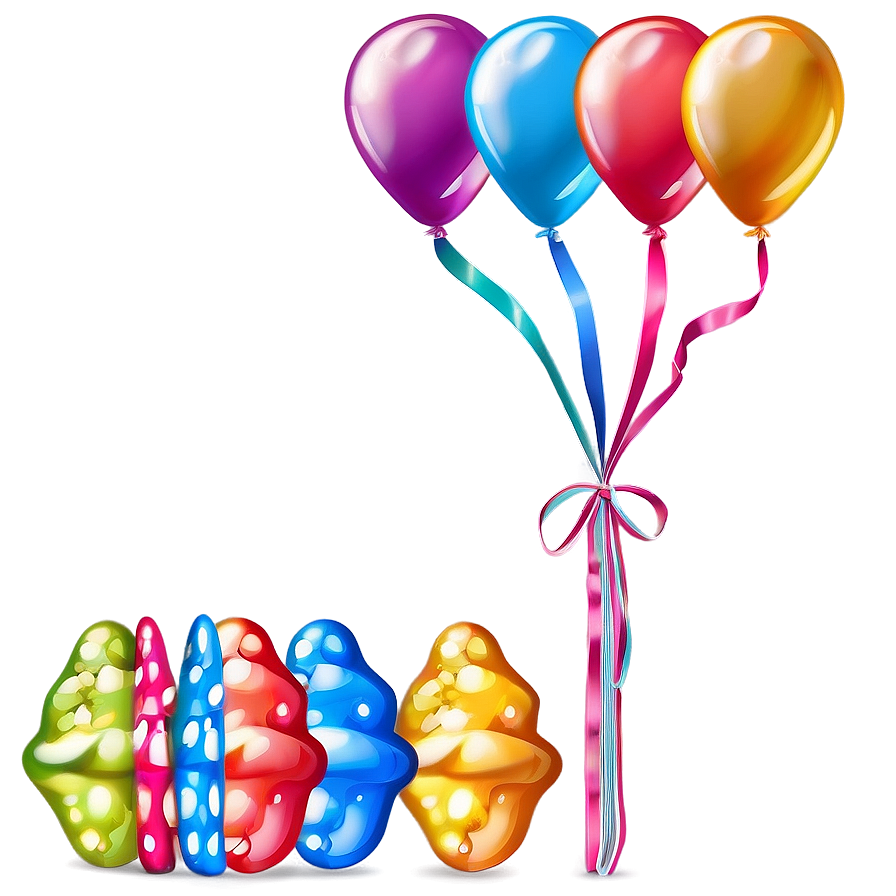 Birthday Balloon Bundle Png 37 PNG image