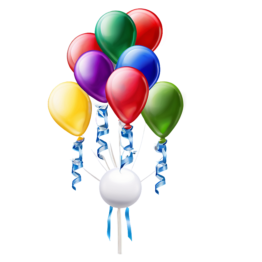 Birthday Balloon Illustration Png Bcd PNG image