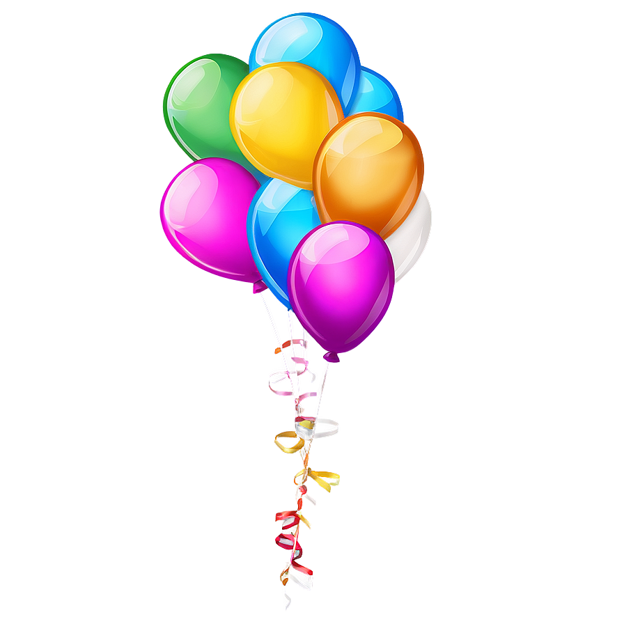 Birthday Balloon Illustration Png Nol PNG image