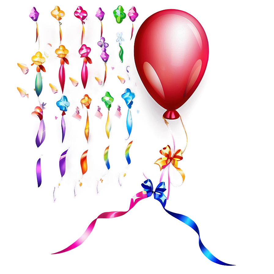 Birthday Balloon Vector Png 06272024 PNG image