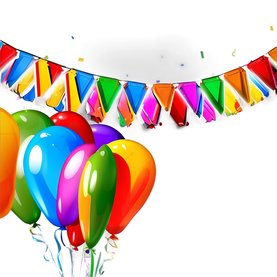 Birthday Banner Background Png Myg47 PNG image