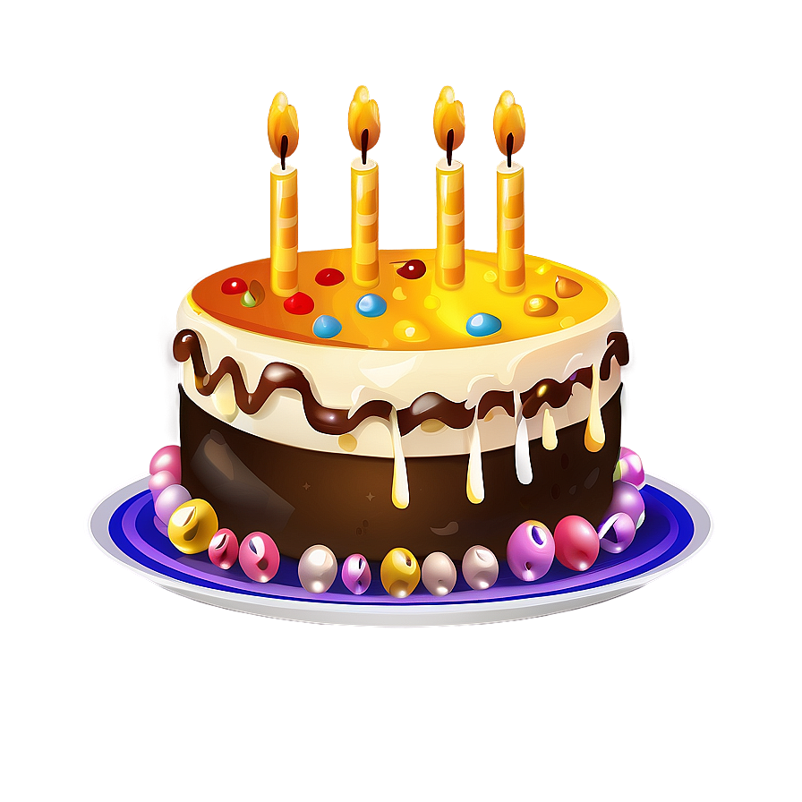 Birthday Cake B PNG image
