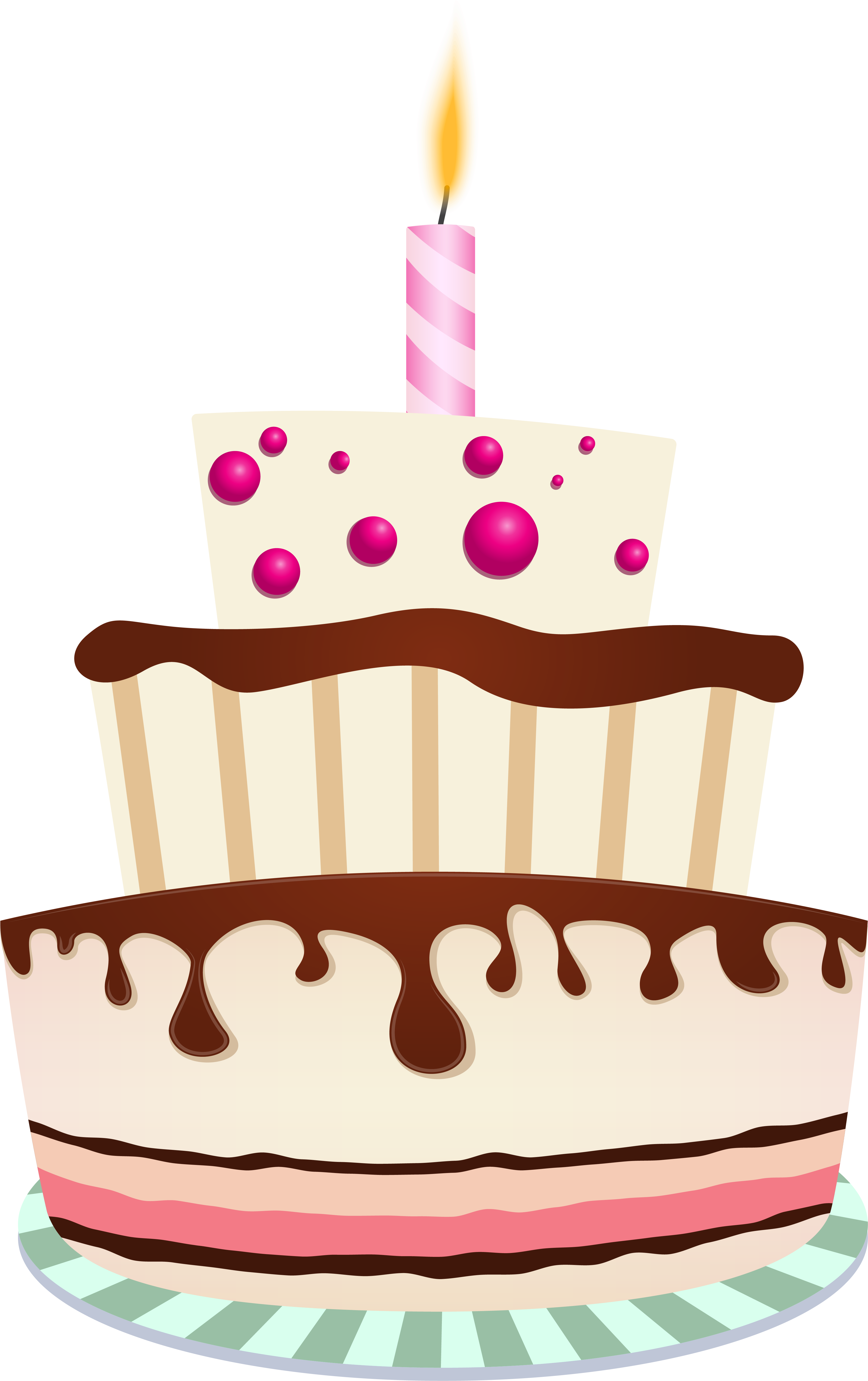 Birthday Cake Candle Celebration Graphic PNG image