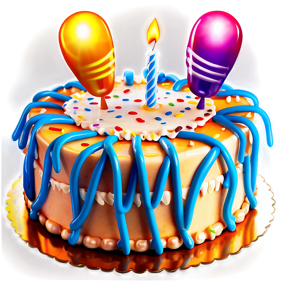 Birthday Cake Clipart Png 05042024 PNG image