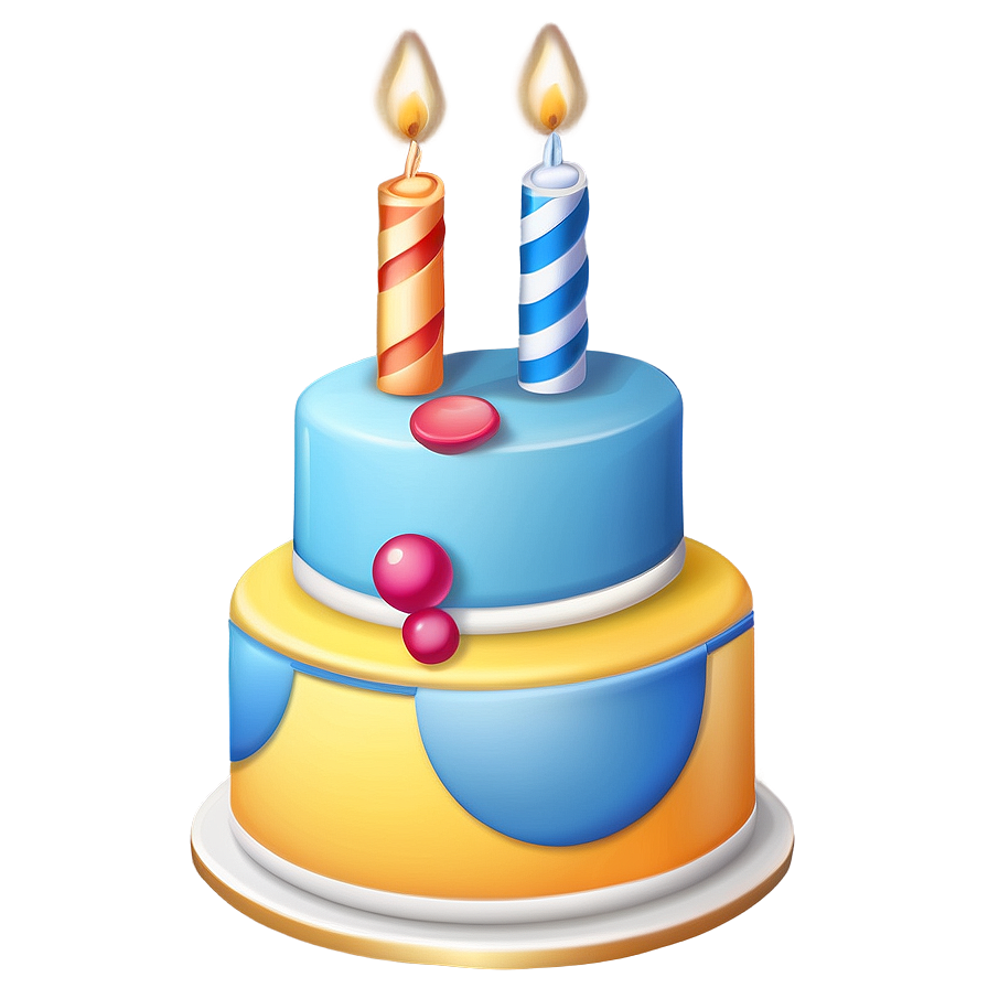 Birthday Cake Emoji Png 9 PNG image