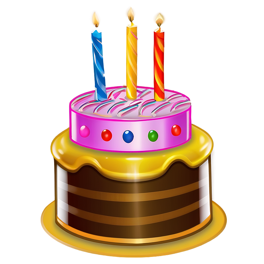 Birthday Cake Illustration Png 41 PNG image