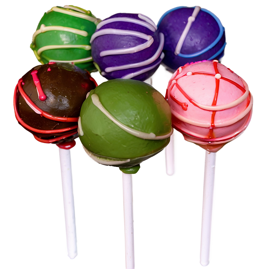 Birthday Cake Pops Png 06272024 PNG image