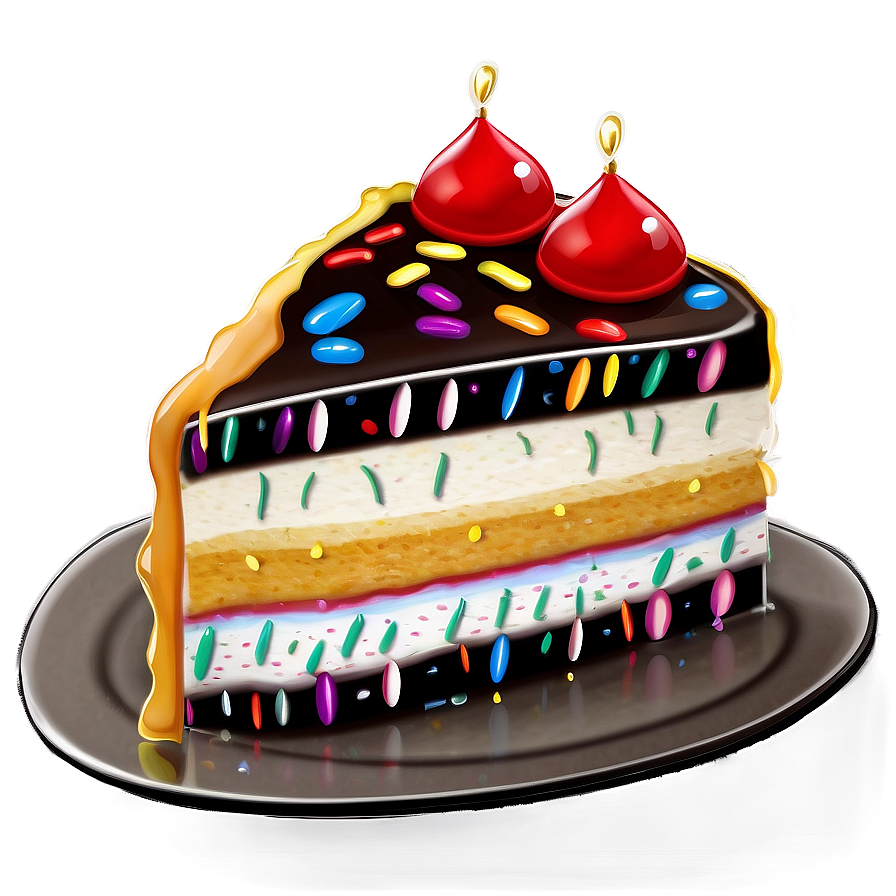 Birthday Cake Slice Png Acn89 PNG image