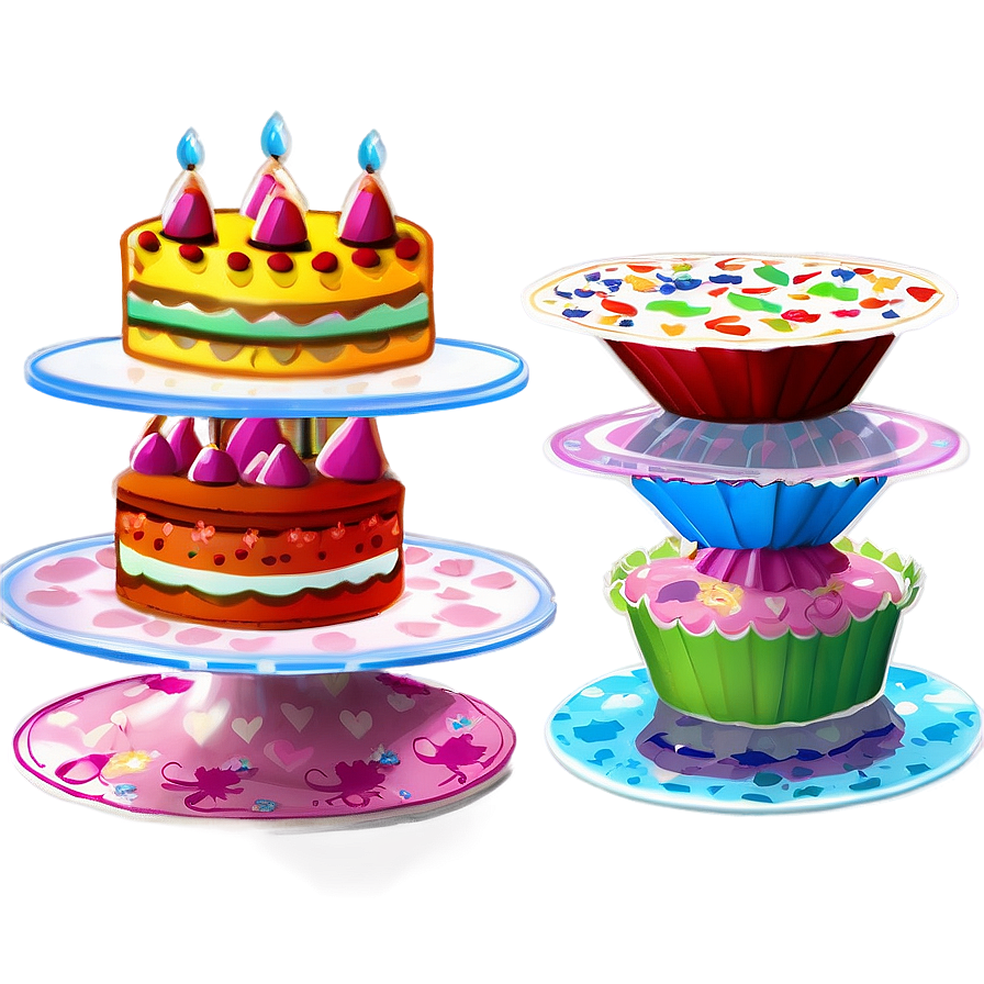 Birthday Cake Stand Png 05042024 PNG image