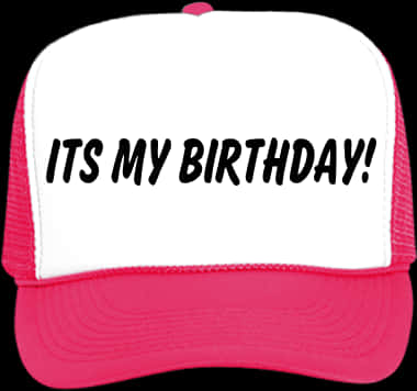 Birthday Celebration Cap PNG image