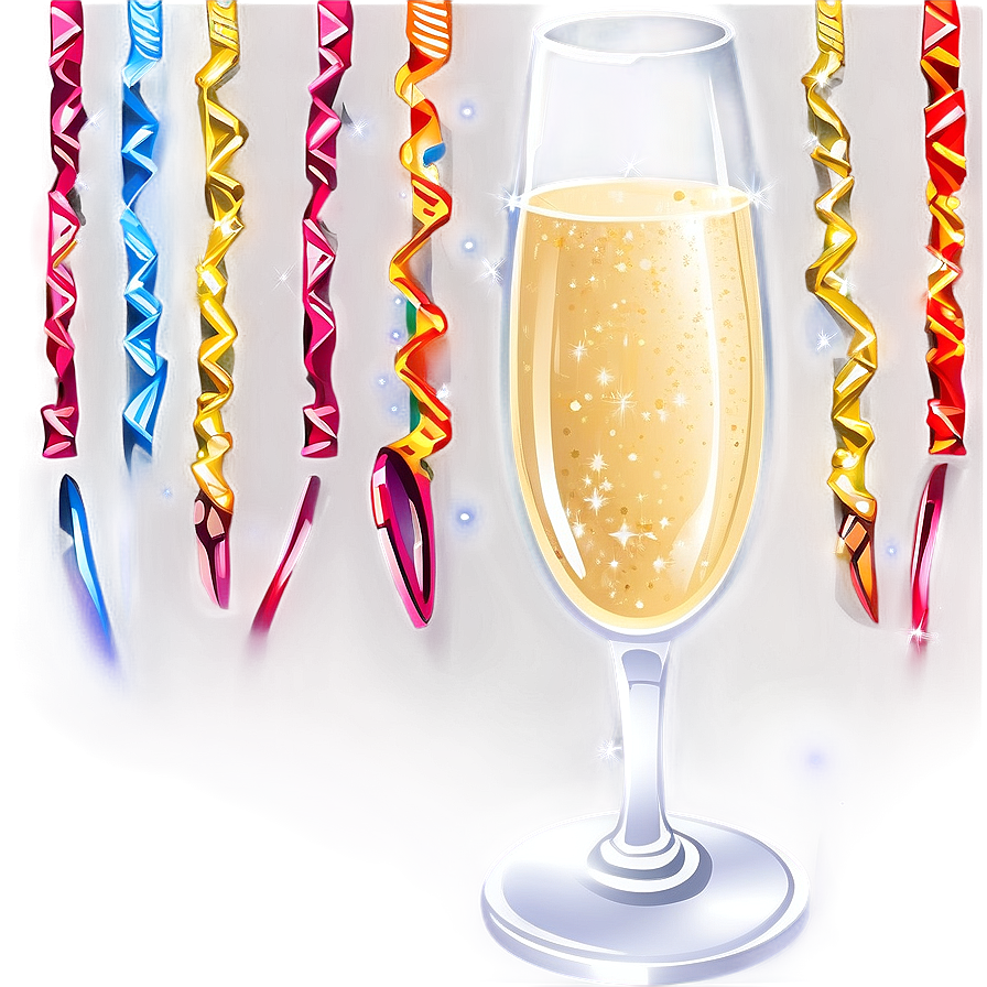 Birthday Champagne Png 05042024 PNG image