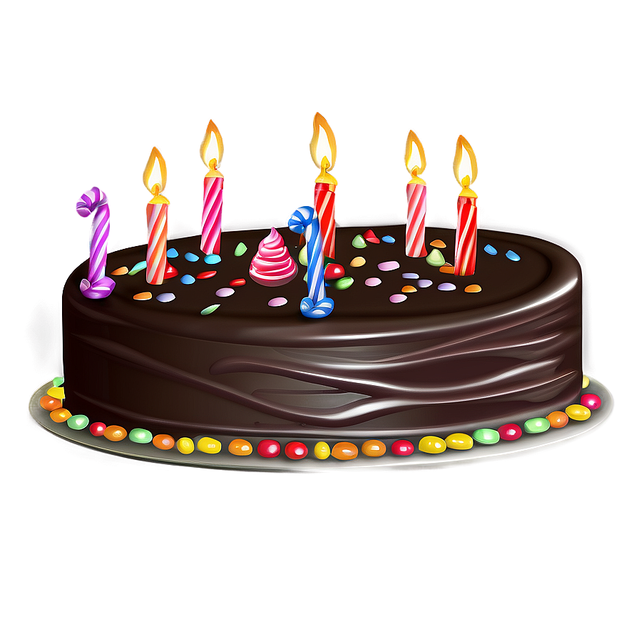 Birthday Chocolate Cake Png 67 PNG image