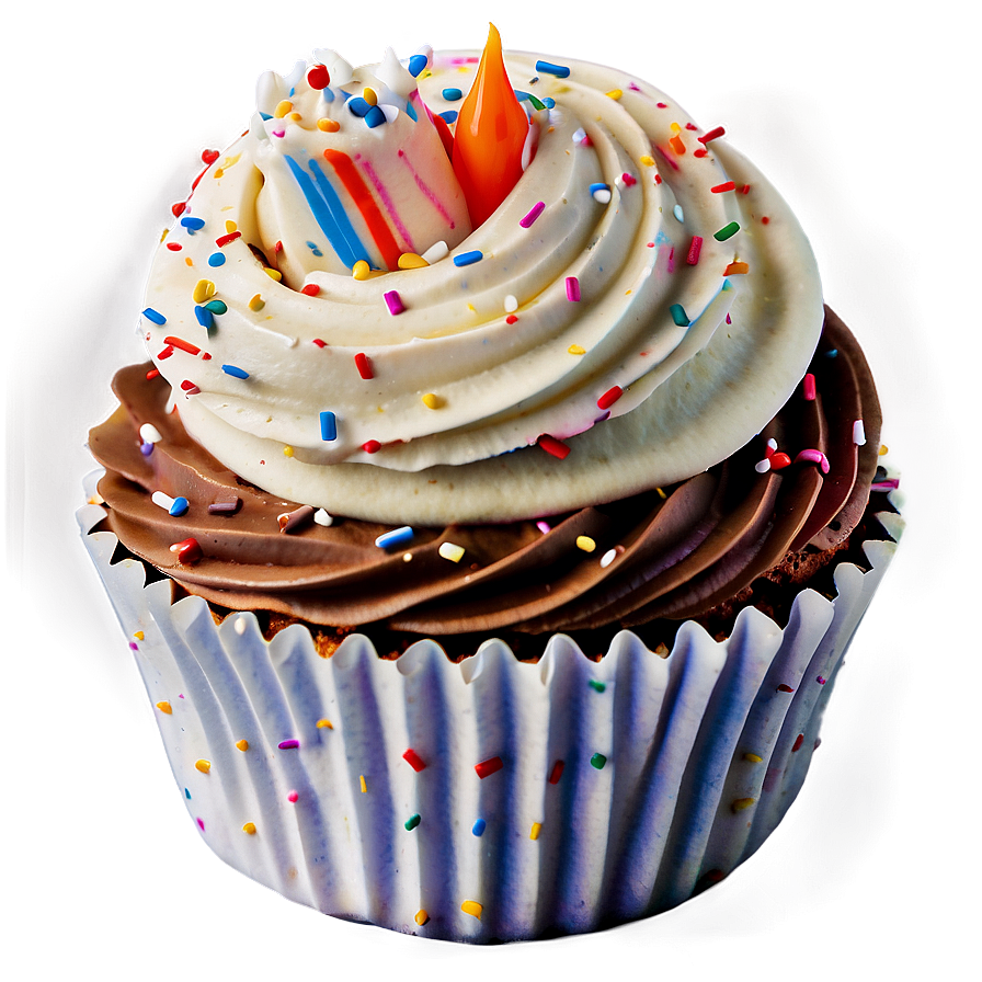 Birthday Cupcake Png 05042024 PNG image