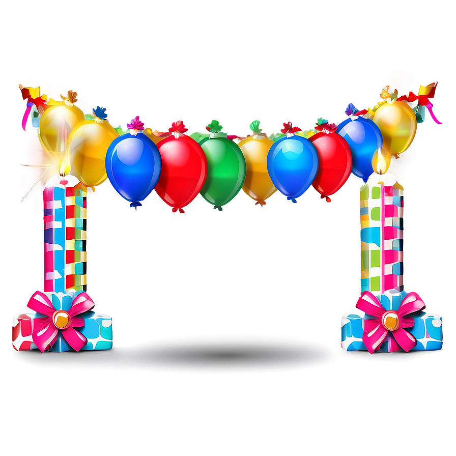 Birthday Decorations Png 80 PNG image