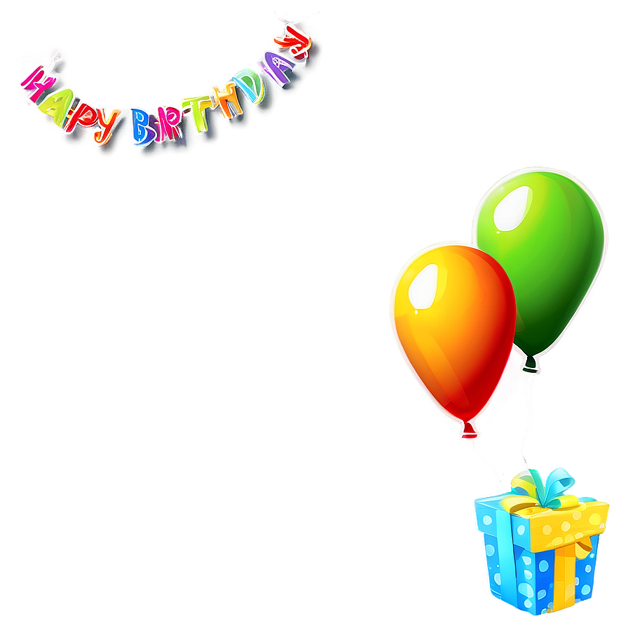 Birthday Helium Balloon Png Pxt13 PNG image