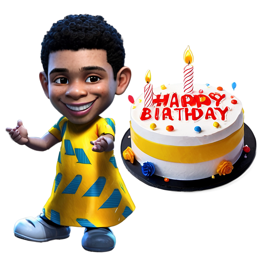 Birthday Mascot Png Mhg24 PNG image