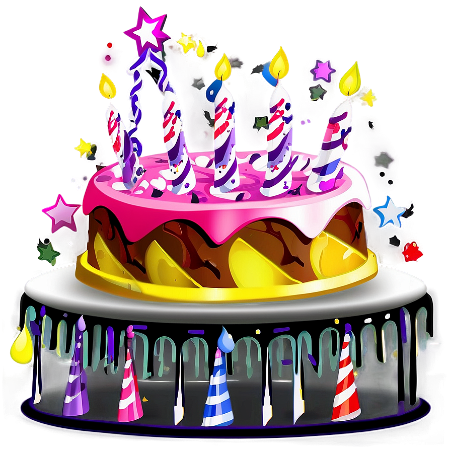 Birthday Party Cake Png 11 PNG image