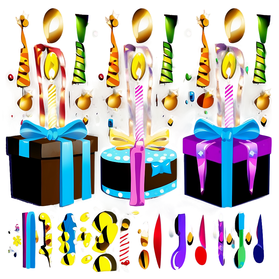 Birthday Party Music Png 05042024 PNG image