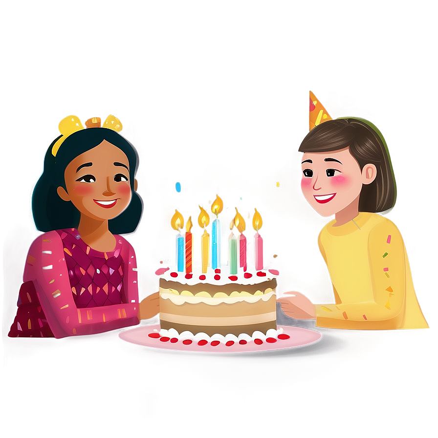 Birthday Party Scene Png 05042024 PNG image