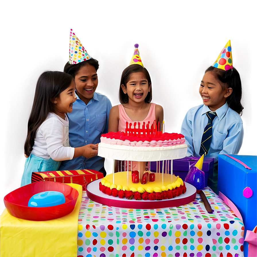 Birthday Party Scene Png 32 PNG image
