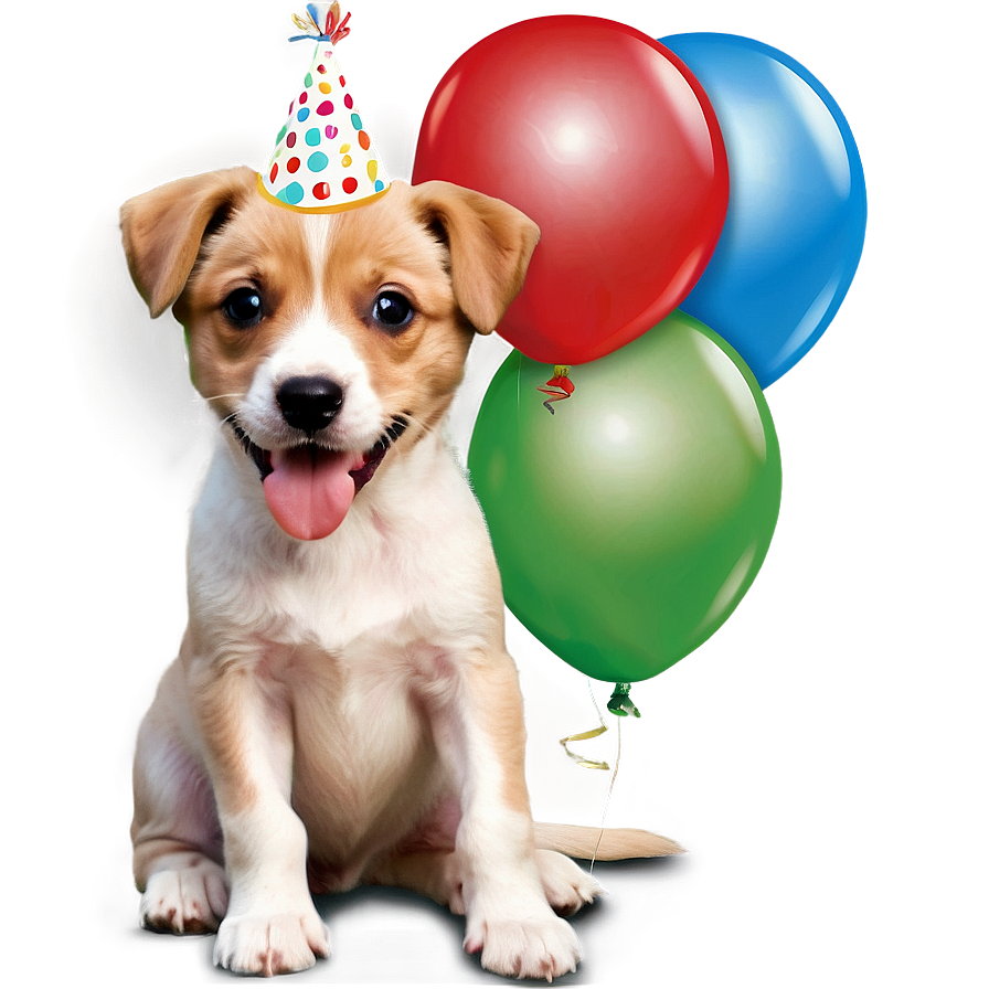 Birthday Puppy Png Ryq90 PNG image