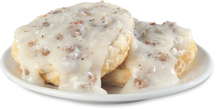 Biscuitswith Sausage Gravy PNG image