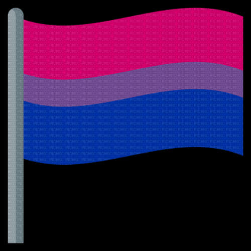 Bisexual Pride Flag Pattern PNG image