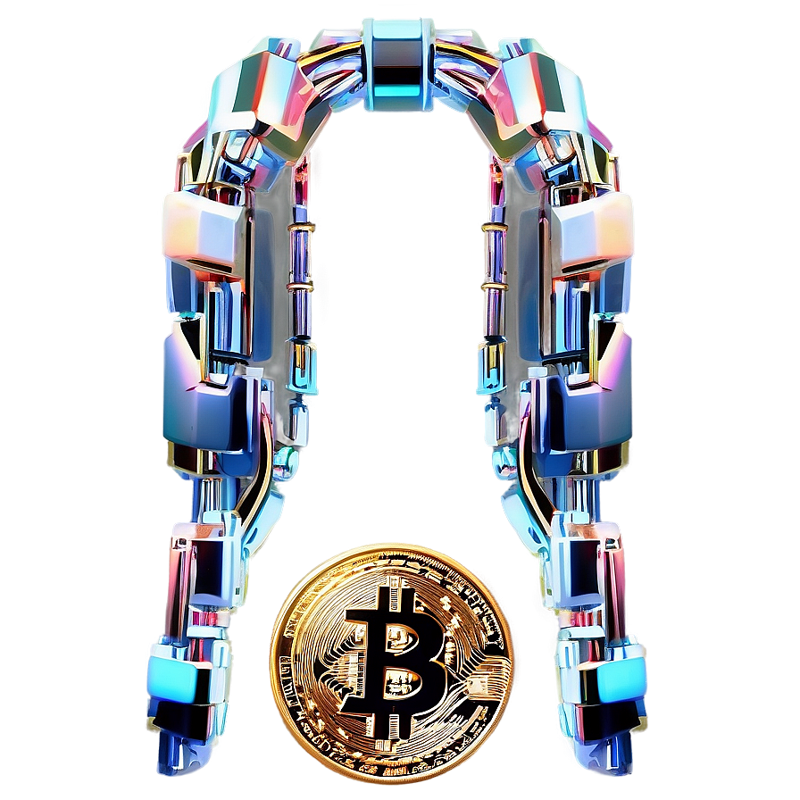 Bitcoin And Blockchain Technology Png 05212024 PNG image